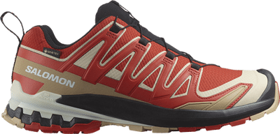 SALOMON Herren Trailrunningschuhe SHOES XA PRO 3D V9 GTX Aurred/Sfari/Wht Aurora Red/Safari/White - Gr. - 48 von Salomon