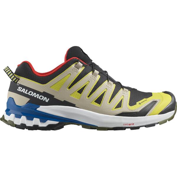 SALOMON Herren Trailrunningschuhe SHOES XA PRO 3D V9 GTX Black/Butter/Lapi von Salomon
