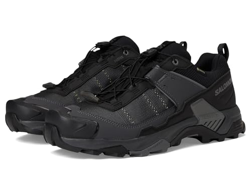 SALOMON Herren X Ultra 5 GTX Wanderschuh, Black/Asphalt/Castlerock, 45 1/3 EU von Salomon