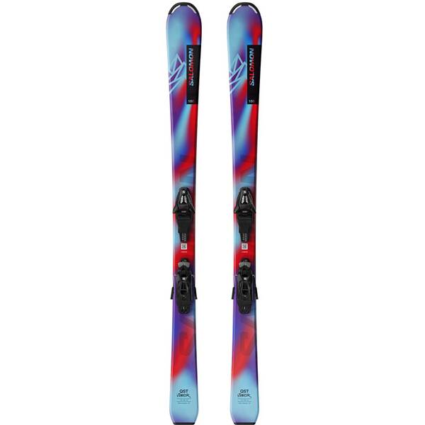 SALOMON Kinder All-Mountain Ski L QST Jr S + C5 GW J75 P von Salomon