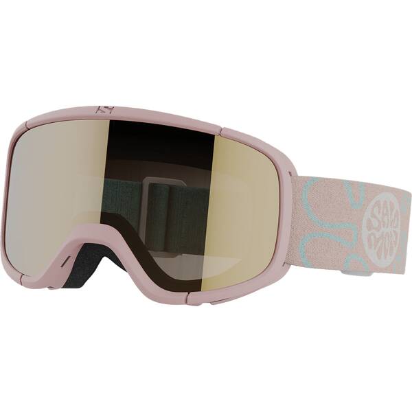 SALOMON Kinder Brille GOGGLES RIO T PEACH/ Univ GOLD von Salomon