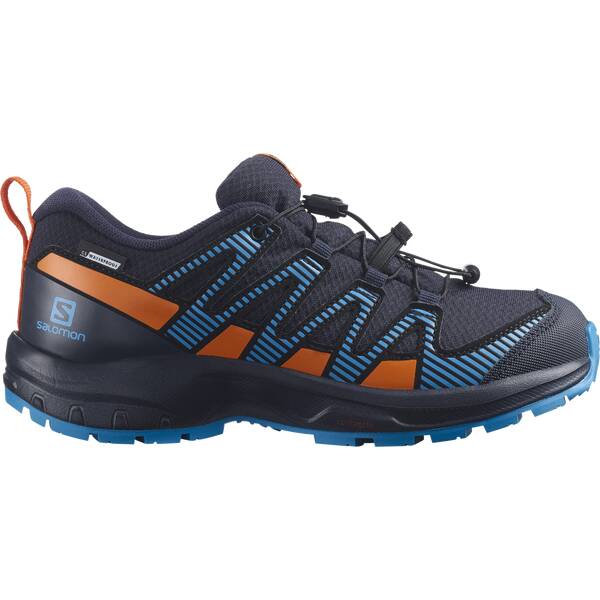 SALOMON Kinder Multifunktionsschuhe SHOES XA PRO V8 CSWP J Navy/Vibrant Oran von Salomon