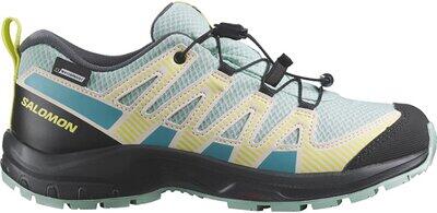 SALOMON Kinder Multifunktionsschuhe SHOES XA PRO V8 CSWP J Taturq/Indink/Sun Tanager Turquoise/India Ink/Sunny L - Gr. - 38 von Salomon