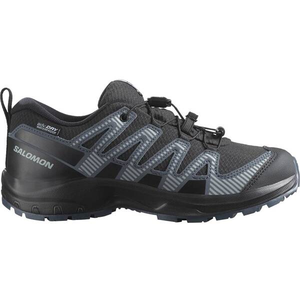 SALOMON Kinder Trekkinghalbschuhe SHOES XA PRO V8 WP J Black/Turbul/Quar von Salomon