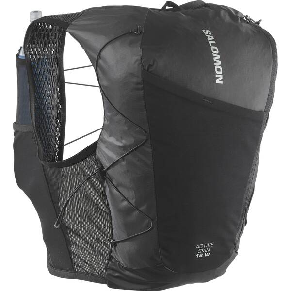 SALOMON Rucksack ACTIVE SKIN 12 Women SET BLACK/METAL von Salomon