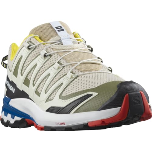 SALOMON Schuhe XA PRO 3D V9 Code 471188, Beige Grün Schwarz Blau, 46 2/3 EU von Salomon