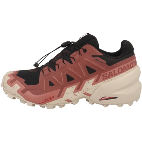 SALOMON Speedcross 6 GTX W Wanderschuhe Damen, rosa Rose, 37 EU von Salomon