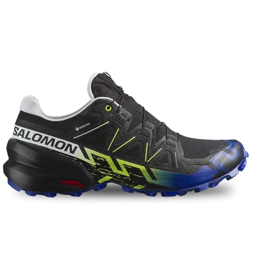 SALOMON Speedcross 6 Gore-Tex Fan Fire Code 478322 Schwarz, Schwarz Blau Gelb, 42 2/3 EU von Salomon