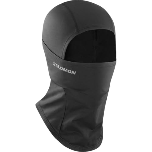 Salomon ABSOLUTE BALACLAVA, thermische Lauf- und Wandermütze für Damen und Herren, Trailrunning, Outdoor-Sport, Deep Black, Einheitsgröße von Salomon