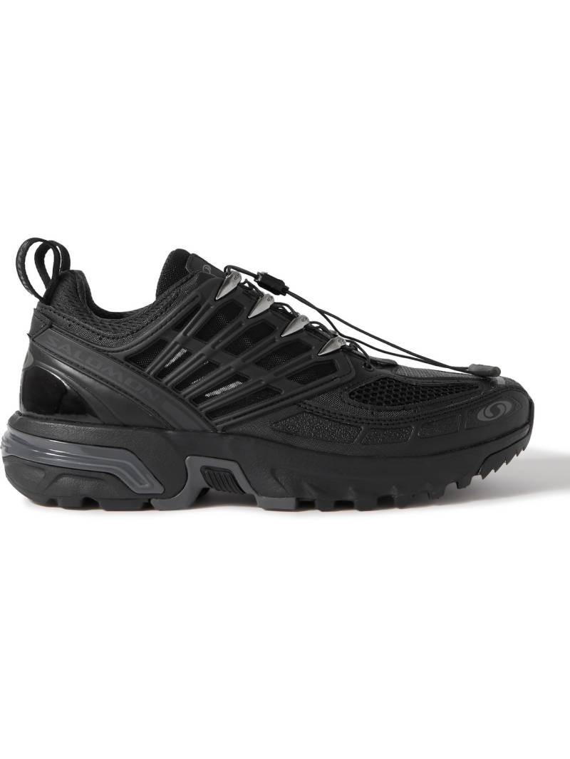 Salomon - ACS Pro Mesh and Rubber Sneakers - Men - Black - UK 9.5 von Salomon