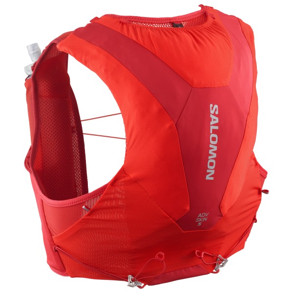 Salomon - ADV Skin 5 - Trailrunningrucksack Gr M rot von Salomon