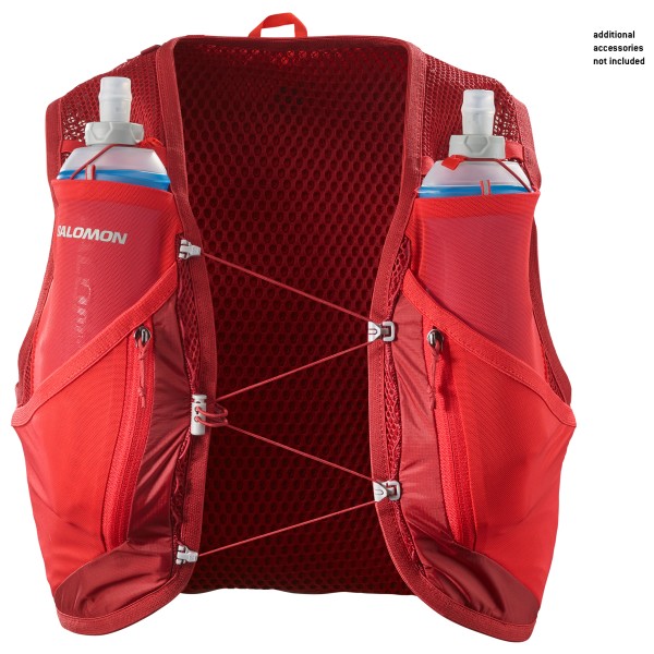 Salomon - Active Skin 12 Set - Trailrunningrucksack Gr XL rot von Salomon