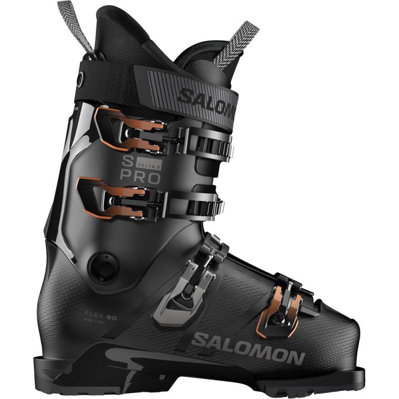 Salomon Alp Boots S/pro Delta X90 GW Black/dr G black dark grey met orange tiger 27 von Salomon
