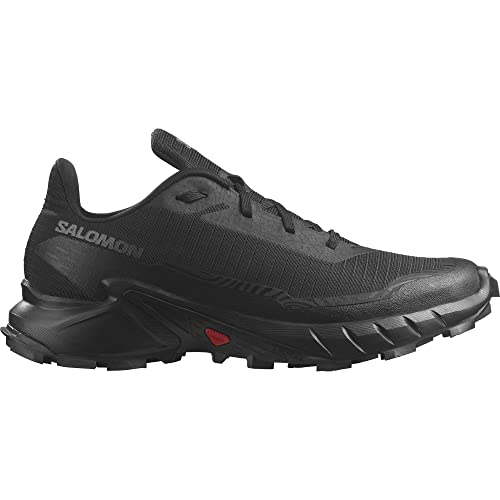 Salomon Alphacross 5 Damen Trailrunningschuhe, Starker Grip, Anhaltender Komfort, Vielseitige Performance, Black, 42 von Salomon