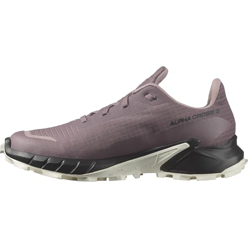Salomon Alphacross 5 Gore-Tex wasserdichte Damen Trail-Laufschuhe, Outdoor-bereit, Wasser- und Wetterschutz, Anhaltender Komfort, Moonscape, 36 Salomon Alphacross 5 Gore-Tex wasserdichte Damen Trail-Laufschuhe, Outdoor-bereit, Wasser- und Wetterschutz, Anhaltender Komfort, Moonscape, 36 von Salomon