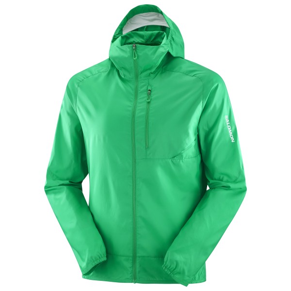 Salomon - Bonatti Cross Full Zip Hoodie - Laufjacke Gr XL grün von Salomon
