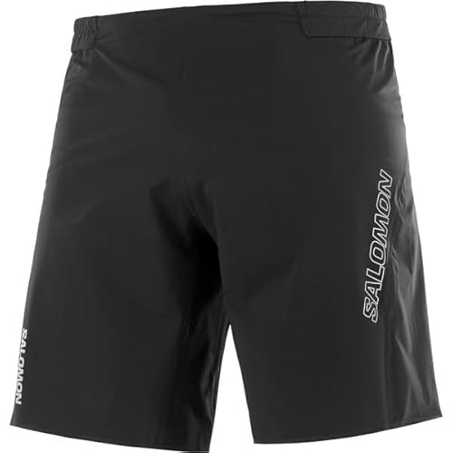 SALOMON Unisex Bonatti Trail Wander-Shorts, tiefschwarz, XS von Salomon