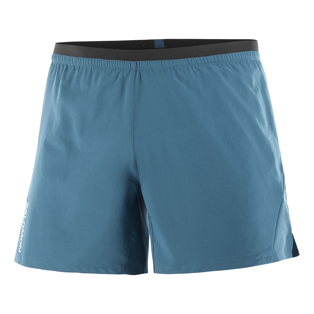 Salomon CROSS 5inch SHORTS Herren Laufhose blau Gr. L von Salomon