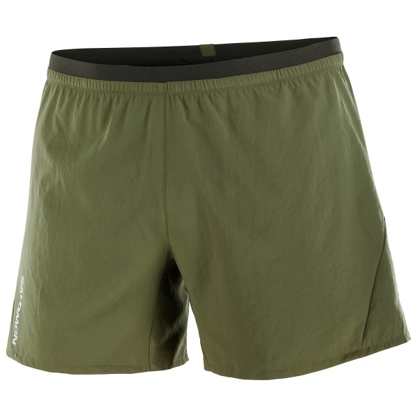 Salomon - Cross 5'' Shorts - Laufshorts Gr XL oliv von Salomon