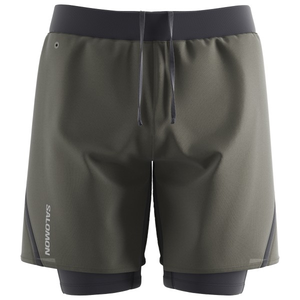 Salomon - Cross TW Shorts - Laufshorts Gr XXL grau von Salomon