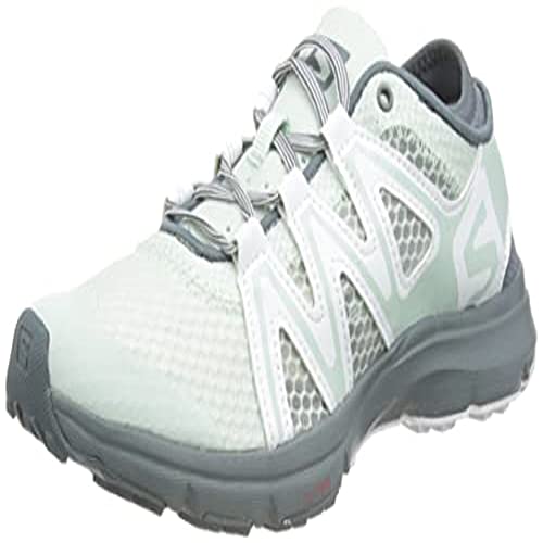 Salomon Crossamphibian Swift 2 Damen Trekking- & Wanderschuhe, Blau (Opal Blue/Stormy Weather/White), 37 1/3 EU von Salomon