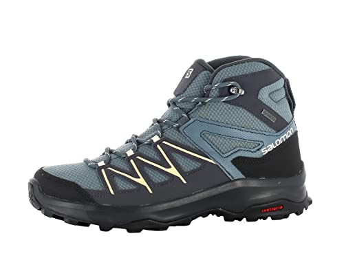 Salomon DAINTREE MID GTX W StoWea/Eb Wanderschuh Damen grün - 7/40.5 von Salomon