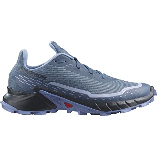 Salomon Alphacross 5 Damen Trailrunningschuhe, Starker Grip, Anhaltender Komfort, Vielseitige Performance, Bering Sea, 40 von Salomon