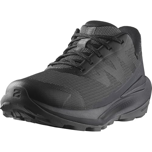 Salomon Elixir Tour wasserdichte Damen Wanderschuhe, Optimaler Komfort, Angenehmes Laufgefühl, Wetterfest, Black, 42 von Salomon