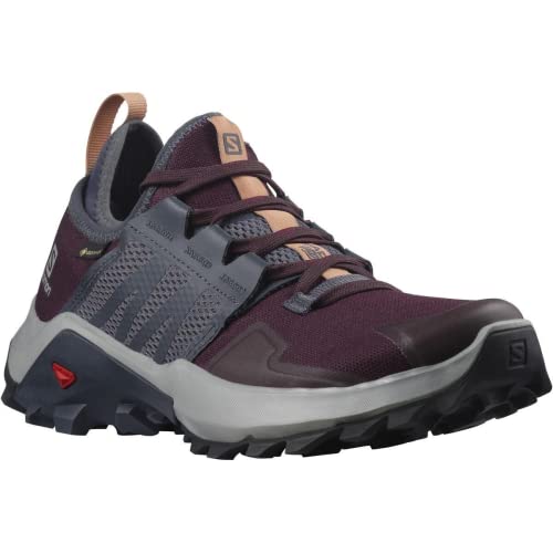 Salomon Damen Madcross GTX Traillaufschuh, Wine Tasting/India Ink/Mocha M, 38 2/3 EU von Salomon