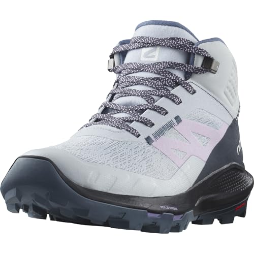 Salomon Damen Outpulse Mid GTX W Wanderschuh, Arctic Ice, 40.5 EU von Salomon