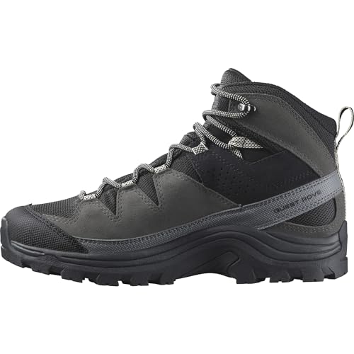 Salomon Quest Rove Gore-Tex Damen Backpacking- Wasserdichte Schuhe, Speziell für Trekking, Outdoor-Schutz, Zuverlässige Performance, Black, 42 von Salomon