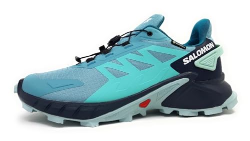 Salomon Damen Running Shoes, Dusty Turquoise/India Ink/Blue, 38 2/3 EU von Salomon