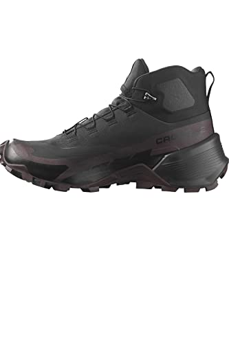 Salomon Damen Schuhe Cross Hike Mid GTX 2W Choco Sneaker, Black Chocolate Plum Black, 38 2/3 EU von Salomon