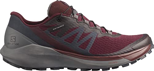 Salomon Damen Sense Ride Trailrunning-Schuhe, Wine Tasting Quiet Shade Ebony, 38 2/3 EU von Salomon