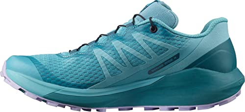 Salomon Damen Sense Ride Trailrunning-Schuhe, Delphinium Blue Mallard Blue Lavender, 40 EU von Salomon