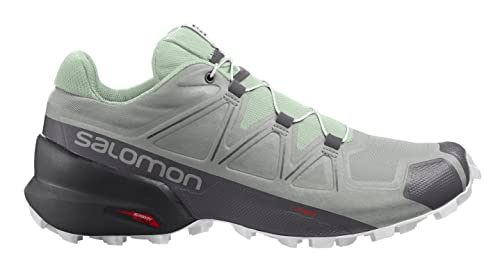 Salomon Speedcross 5 Damen Trail Running Schuhe, Grip, Stabilität, Passform, Wrought Iron, 40 von Salomon