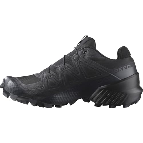 Salomon Speedcross Gore-Tex Wasserdichte Damen Trail-Laufschuhe,Wetterschutz,Aggressiver Grip,Black,42 ⅔ von Salomon