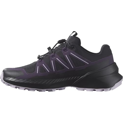 Salomon Speedcross Peak Damen Trail-Laufschuhe, Outdoor-bereit, Geländegängiger Schutz, Aktiver Grip, Black, 44 von Salomon