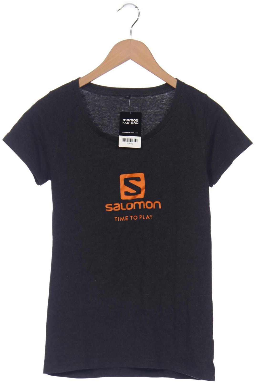 Salomon Damen T-Shirt, grau, Gr. 38 von Salomon
