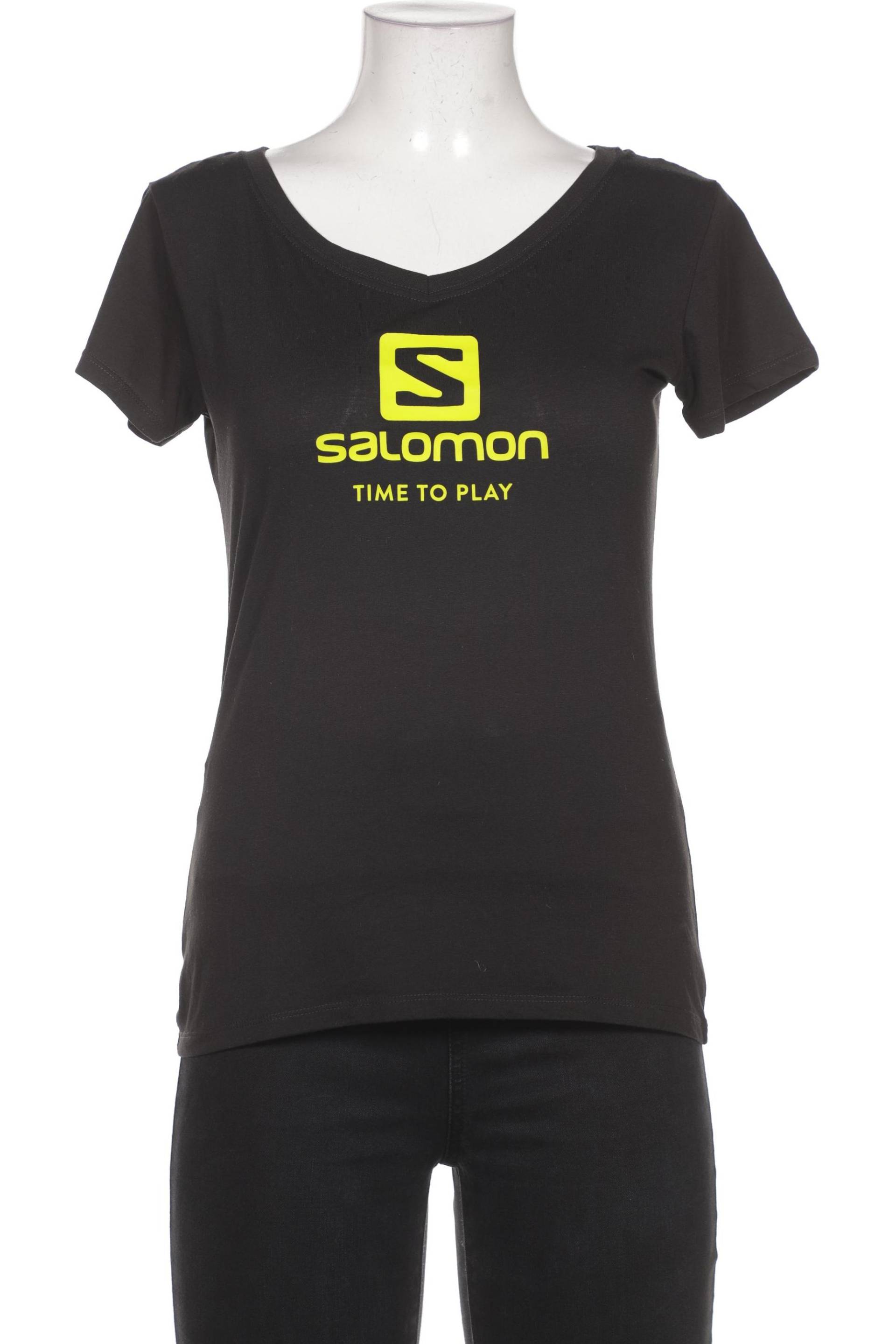 Salomon Damen T-Shirt, schwarz, Gr. 38 von Salomon
