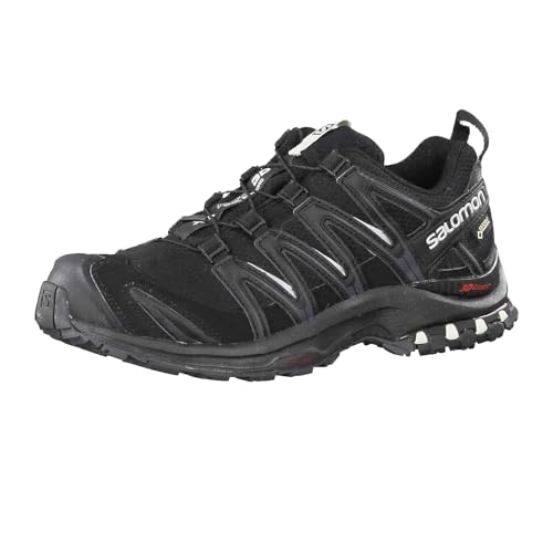 Salomon XA Pro 3D Gore-Tex Damen Trail Running Wasserdichte Schuhe, Stabilität, Grip, Langlebiger Schutz, Black, 38 von Salomon