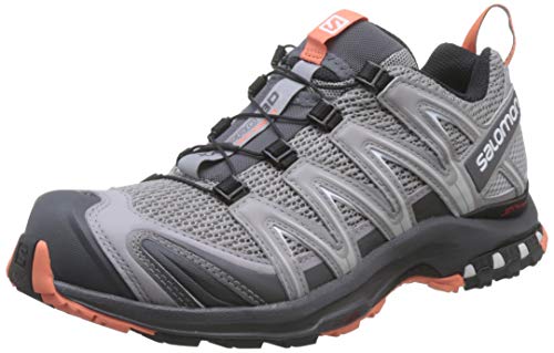 Salomon XA Pro 3D Damen Trail Running Schuhe, Stabilität, Grip, Dauerhafter Schutz, Alloy, 38 2/3 von Salomon