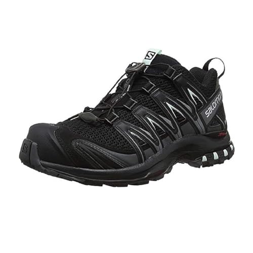 Salomon XA Pro 3D Damen Trail Running Schuhe, Stabilität, Grip, Langlebiger Schutz, Black, 36 von Salomon