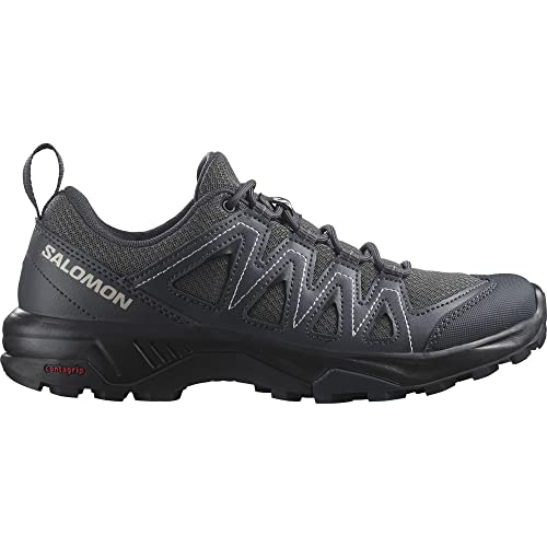 Salomon X Braze Damen Outdoorschuhe, Hiking-Basics, Sportliches Design, Vielseitiger Einsatz, Pewter, 38 2/3 von Salomon