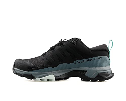 Salomon Damen X Ultra 4 GTX W Laufschuh, Schwarz Stormy Weather Opal Blue, 36 EU von Salomon