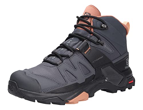 Salomon Damen X Ultra 4 Mid Gtx Wanderschuhe, Ebony Mocha Mousse Almond Crea, 40.5 EU von Salomon