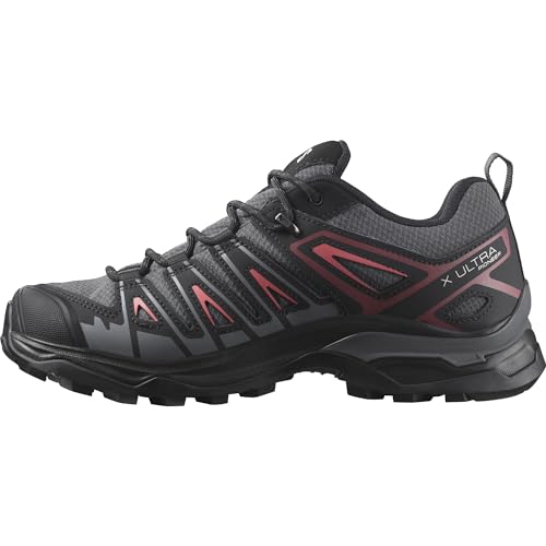 Salomon X Ultra Pioneer Gore-Tex Damen Wasserdichte Wanderschuhe, Alle Wetterbedingungen, Sicherer Fußhalt, Stabil und gedämpft, Magnet, 36 2/3 von Salomon