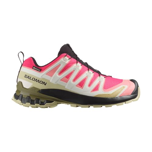 Salomon Damen XA PRO 3D V9 GTX W Trailrunning-Schuhe, Rouger/Vanila/M 40 EU von Salomon