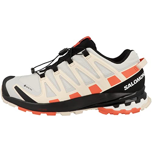 SALOMON Damen XA Pro 3D V8 Sneaker, Lunar Rock Cherry Tomato Sun Kiss, 40 EU von Salomon