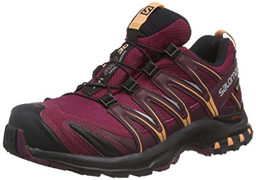 Salomon Damen Xa Pro 3d Gore-tex Traillaufschuhe, Rhododendron Wine Tasting Cantaloupe, 36 2/3 EU von Salomon